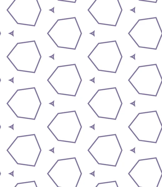 Modern Biçim Illüstrasyonu Vektör Geometrik Dikişsiz Desen — Stok Vektör