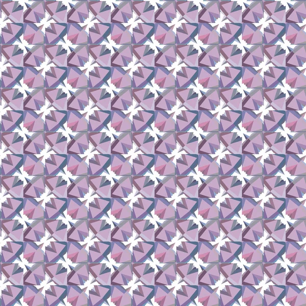 Nahtlose Geometrische Ornamentale Muster Abstrakte Illusion Hintergrund — Stockvektor