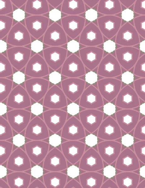 Nahtlose Geometrische Ornamentale Muster Abstrakte Illusion Hintergrund — Stockvektor