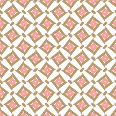 Modern geometrik vektör tasarımı, kusursuz desen çizimi