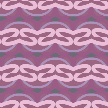 Modern geometrik vektör tasarımı, kusursuz desen çizimi