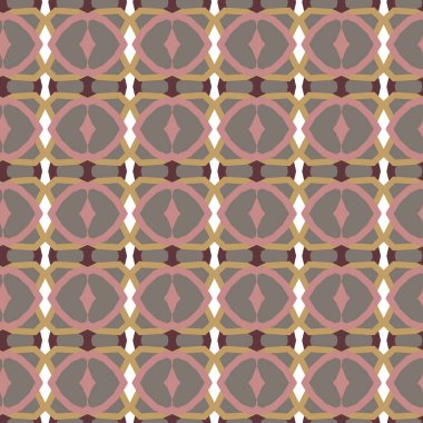 soyut süslemeli baskı, kusursuz desenli kumaş arkaplan