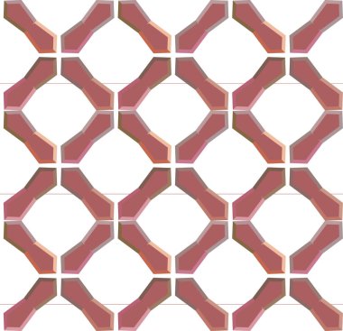 modern biçim illüstrasyonu, vektör geometrik dikişsiz desen