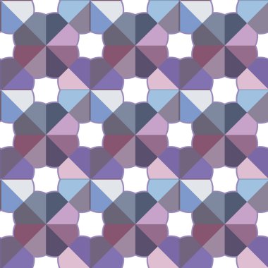 Kusursuz geometrik süslemeli desen, soyut illüzyon arka planı