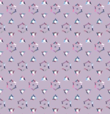 Kusursuz geometrik süslemeli desen, soyut illüzyon arka planı