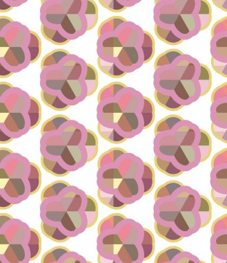 soyut süslemeli baskı, kusursuz desenli kumaş arkaplan