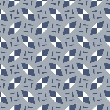 Modern geometrik vektör tasarımı, kusursuz desen çizimi