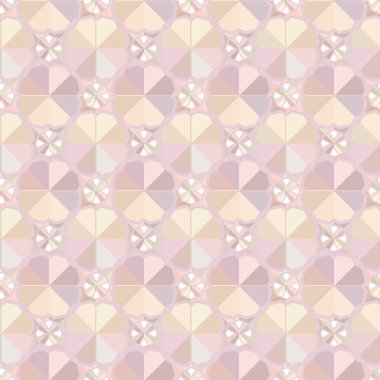 Soyut geometrik şablonun vektör çizimi