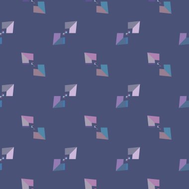 Üçgenli geometrik soyut desen, vektör arkaplan