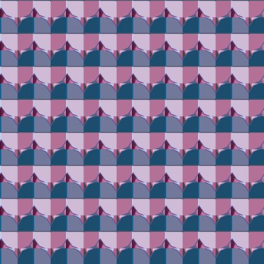 Soyut arkaplan ile kusursuz geometrik süsleme deseni