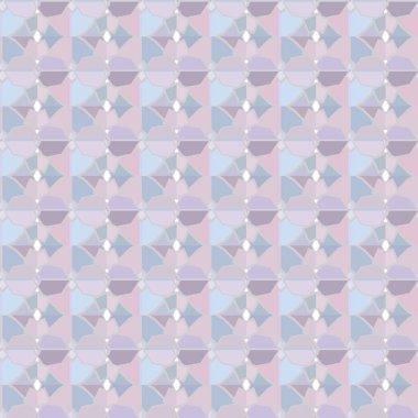 Soyut arkaplan ile kusursuz geometrik süsleme deseni