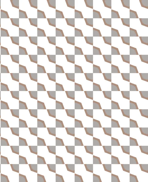 Nahtlose Geometrische Ornamentale Muster Abstrakte Illusion Hintergrund — Stockvektor