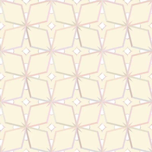 Bezešvé Geometrické Ornamentální Vzor Abstraktním Pozadím — Stockový vektor