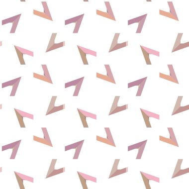 Modern geometrik vektör tasarımı, kusursuz desen çizimi