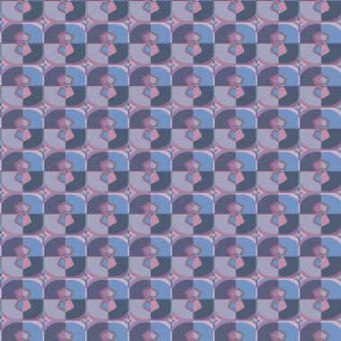 Modern geometrik vektör tasarımı, kusursuz desen çizimi