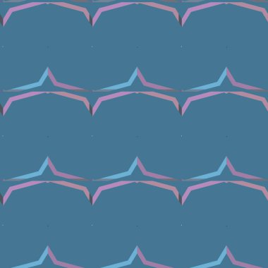 Modern geometrik vektör tasarımı, kusursuz desen çizimi