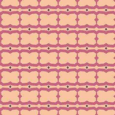 Modern geometrik vektör tasarımı, kusursuz desen çizimi