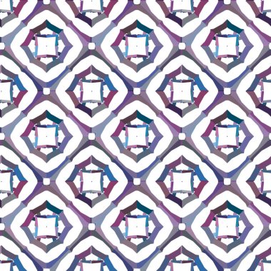 Soyut geometrik şablonun vektör çizimi