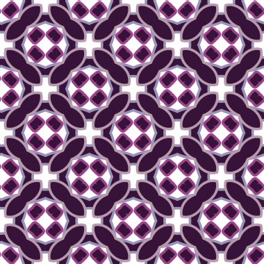 Modern geometrik vektör tasarımı, kusursuz desen çizimi