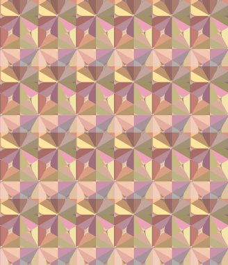 Soyut geometrik şablonun vektör çizimi