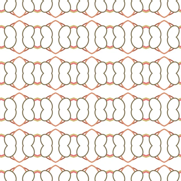 Modello Ornamentale Geometrico Senza Cuciture Con Sfondo Astratto — Vettoriale Stock