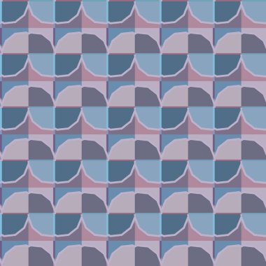modern biçim illüstrasyonu, vektör geometrik dikişsiz desen
