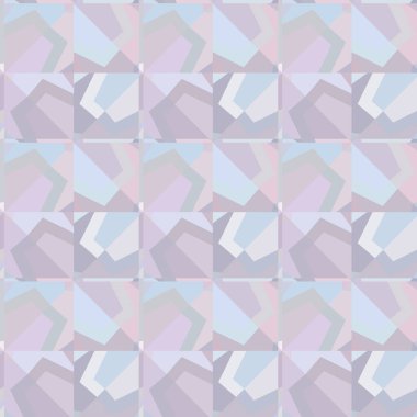 Modern geometrik vektör tasarımı, kusursuz desen çizimi