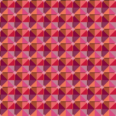 Kusursuz geometrik süslemeli desen, soyut illüzyon arka planı