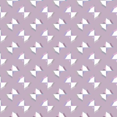 Modern geometrik vektör tasarımı, kusursuz desen çizimi