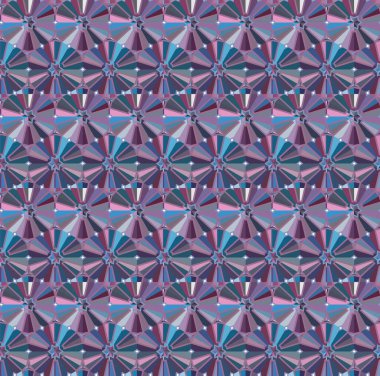 Soyut geometrik şablonun vektör çizimi