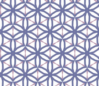 Soyut arkaplan ile kusursuz geometrik süsleme deseni