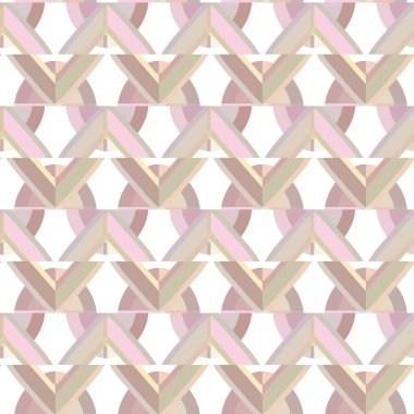 Modern geometrik vektör tasarımı, kusursuz desen çizimi