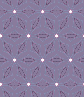 Soyut arkaplan ile kusursuz geometrik süsleme deseni