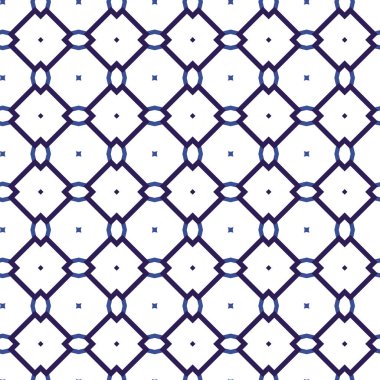 Modern geometrik vektör tasarımı, kusursuz desen çizimi