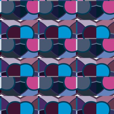 soyut süs deseni, kusursuz geometrik iz