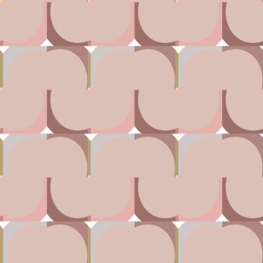 modern biçim illüstrasyonu, vektör geometrik dikişsiz desen