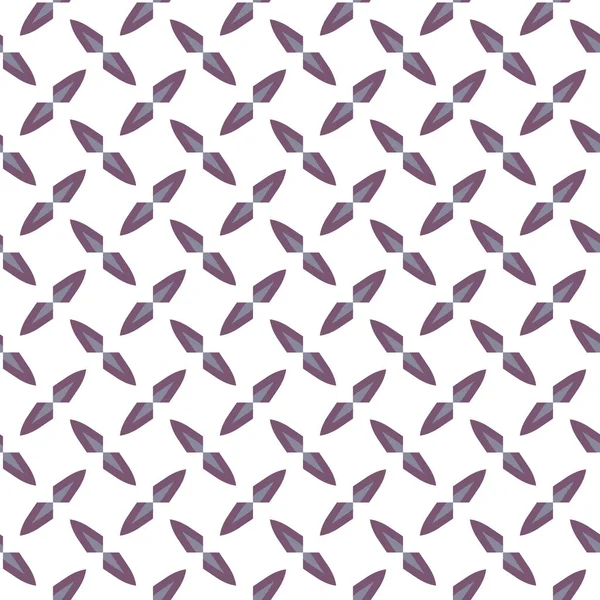 Abstraktes Ornamentales Muster Nahtloser Geometrischer Druck — Stockvektor