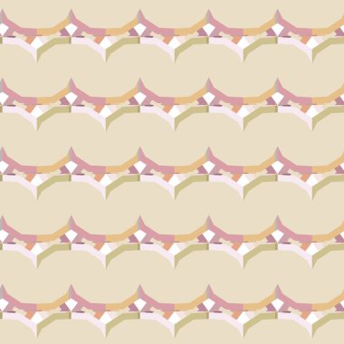 Soyut geometrik şablonun vektör çizimi