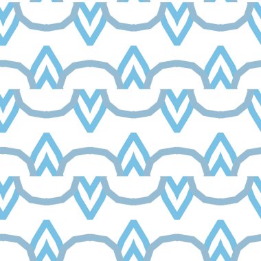 Modern geometrik vektör tasarımı, kusursuz desen çizimi