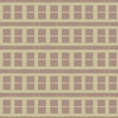 Modern geometrik vektör tasarımı, kusursuz desen çizimi