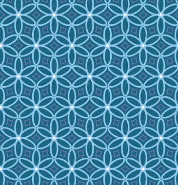 Modern geometrik vektör tasarımı, kusursuz desen çizimi