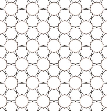 Kusursuz geometrik süslemeli desen, soyut illüzyon arka planı