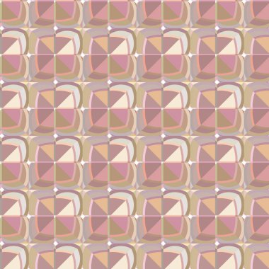 Soyut geometrik şablonun vektör çizimi