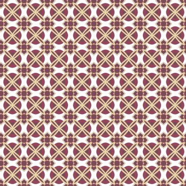 Modern geometrik vektör tasarımı, kusursuz desen çizimi