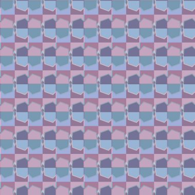 Kusursuz geometrik süslemeli desen, soyut illüzyon arka planı