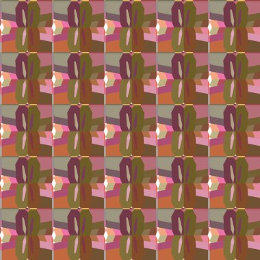 modern biçim illüstrasyonu, vektör geometrik dikişsiz desen