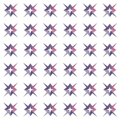 Soyut geometrik şablonun vektör çizimi