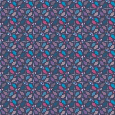 Modern geometrik vektör tasarımı, kusursuz desen çizimi