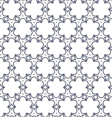 Modern geometrik vektör tasarımı, kusursuz desen çizimi