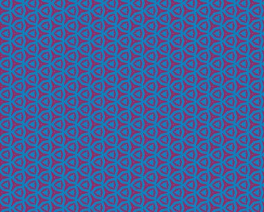 Modern geometrik vektör tasarımı, kusursuz desen çizimi